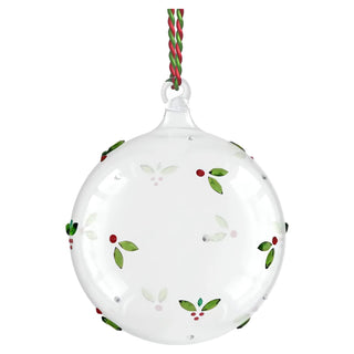 Holiday Cheers, Mistletoe Ball Ornament