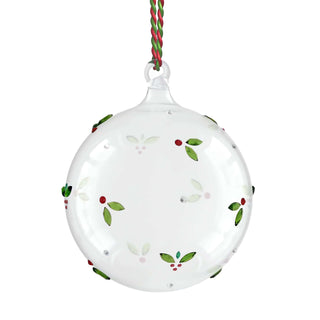 Holiday Cheers, Mistletoe Ball Ornament