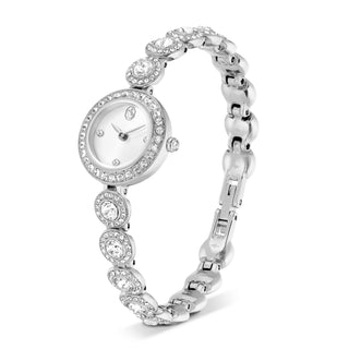 Una Angelic watch, Crystal bracelet, Silver tone, Stainless steel