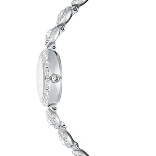 Una Angelic watch, Crystal bracelet, Silver tone, Stainless steel