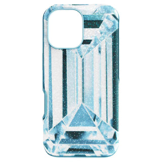 High smartphone case, Crystal effect, iPhone® 17, Blue