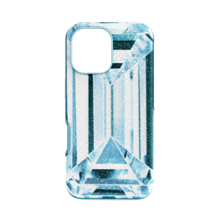 High smartphone case, Crystal effect, iPhone® 17, Blue
