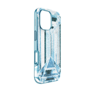High smartphone case, Crystal effect, iPhone® 17, Blue
