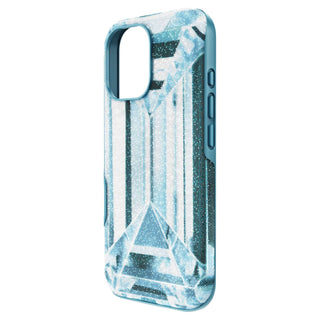 High smartphone case, Crystal effect, iPhone® 17, Blue