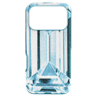 High smartphone case, Crystal effect, iPhone® 17 Pro, Blue
