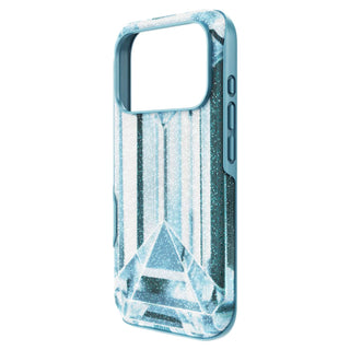 High smartphone case, Crystal effect, iPhone® 17 Pro, Blue
