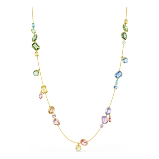 Gema strandage, Mixed cuts, Multicolored, Gold-tone plated