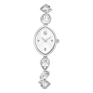 Gema watch, Crystal bracelet, Silver tone, Stainless steel