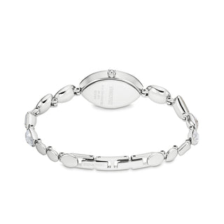 Gema watch, Crystal bracelet, Silver tone, Stainless steel