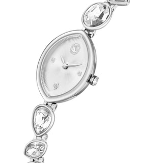 Gema watch, Crystal bracelet, Silver tone, Stainless steel