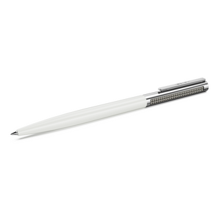 Matrix Tennis ballpoint pen, White, Chrome plated