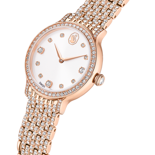 Imber watch, Swiss Made, Metal bracelet, Rose gold tone, Rose gold-tone finish