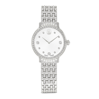 Imber watch, Swiss Made, Metal bracelet, Silver tone, Stainless steel
