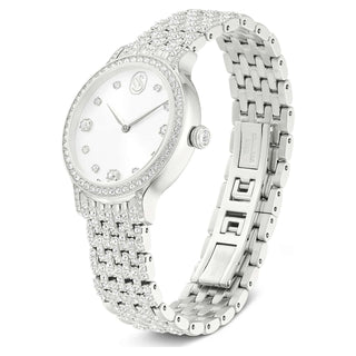 Imber watch, Swiss Made, Metal bracelet, Silver tone, Stainless steel