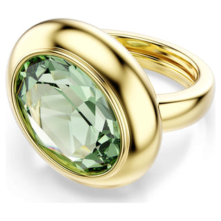 Gema motif ring, Set (3), Multicolored, 18K gold finish