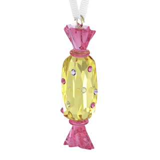 Holiday Cheers Dulcis Candy Ornament, Yellow