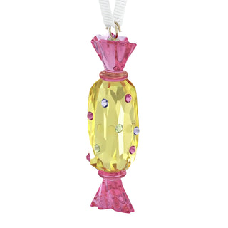 Holiday Cheers Dulcis Candy Ornament, Yellow