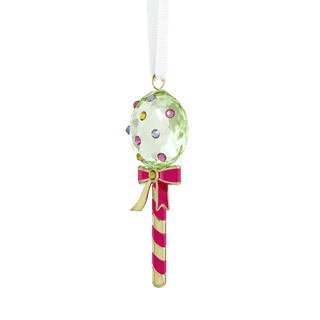 Holiday Cheers Dulcis Lollipop Ornament, Green