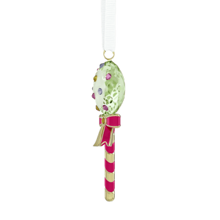 Holiday Cheers Dulcis Lollipop Ornament, Green
