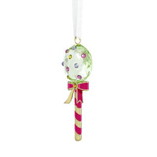 Holiday Cheers Dulcis Lollipop Ornament, Green