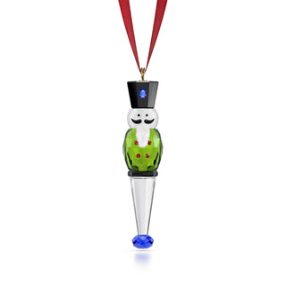 Holiday Cheers Nutcracker Ornament, Green