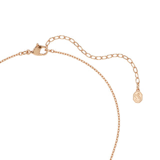 Idyllia set, Mixed cuts, Heart with arrow, White, Rose gold-tone plated