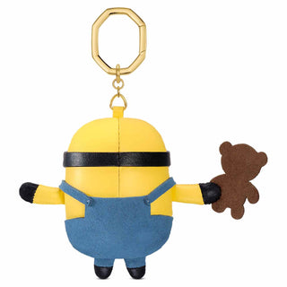 Minions bag charm, Multicolored, Gold-tone plated