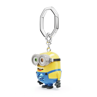 Minions Bob key ring, Multicolored, Stainless steel