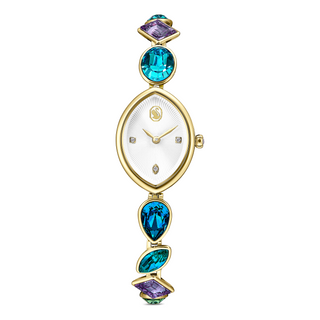 Gema watch, Crystal bracelet, Gold tone, Gold-tone finish