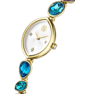 Gema watch, Crystal bracelet, Gold tone, Gold-tone finish
