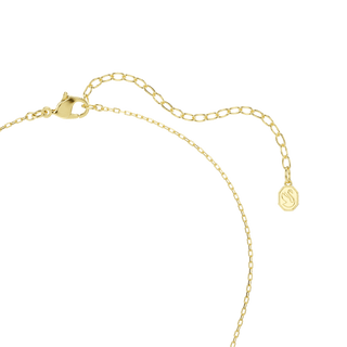 Sublima pendant, Octagon cut, Green, 18K gold finish