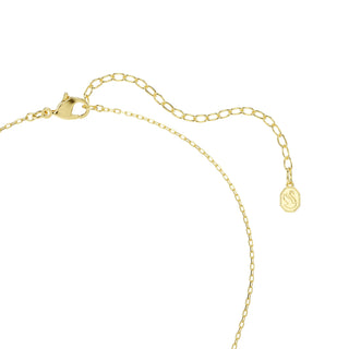 Sublima pendant, Octagon cut, Green, 18K gold finish