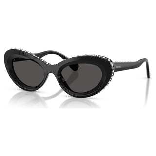 Sunglasses, Cat-eye shape, SK6061U, Black