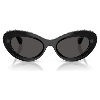 Sunglasses, Cat-eye shape, SK6061U, Black