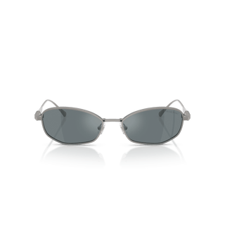 Sunglasses, Pillow shape, SK7042, Silver tone