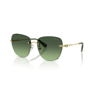 Sunglasses, Square shape, SK7043, Green