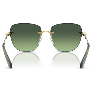 Sunglasses, Square shape, SK7043, Green