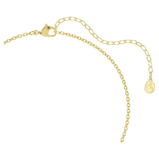 Imber necklace, Mixed cuts, Multicolored, 18K gold finish
