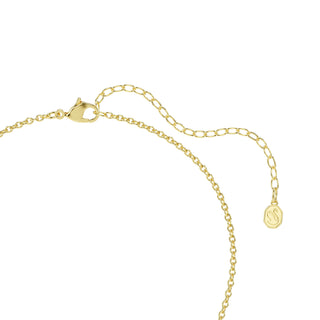 Imber necklace, Mixed cuts, Multicolored, 18K gold finish