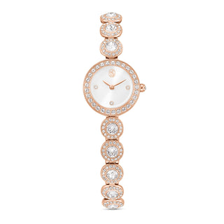 Una Angelic watch, Crystal bracelet, Rose gold tone, Rose gold-tone finish