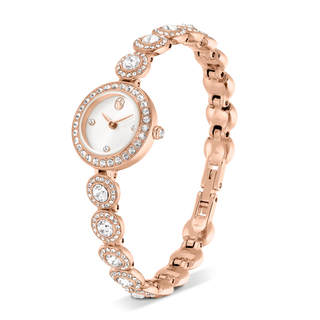 Una Angelic watch, Crystal bracelet, Rose gold tone, Rose gold-tone finish