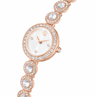 Una Angelic watch, Crystal bracelet, Rose gold tone, Rose gold-tone finish