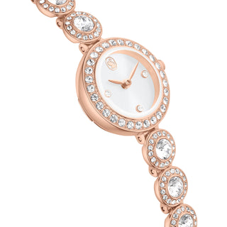 Una Angelic watch, Crystal bracelet, Rose gold tone, Rose gold-tone finish