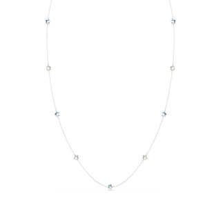 Chroma strandage, Star, White, Rhodium plated