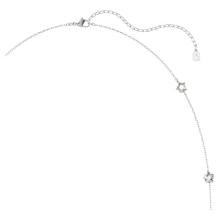 Chroma strandage, Star, White, Rhodium plated