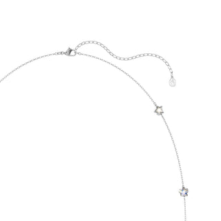 Chroma strandage, Star, White, Rhodium plated