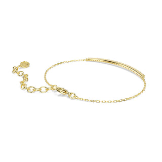 Only bracelet, Round cut, Purple, 18K gold finish