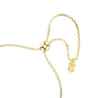 Magic bracelet, Mixed cuts, Snowflake, White, 18K gold finish