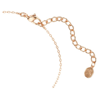 Only bracelet, Round cut, Pink, 18K rose gold finish