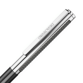 Matrix Tennis ballpoint pen, Black lacquered, Chrome plated